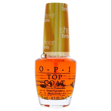 Opi Priehľadné Tints Top Coat 15ml Nikdy nie som zahanbený