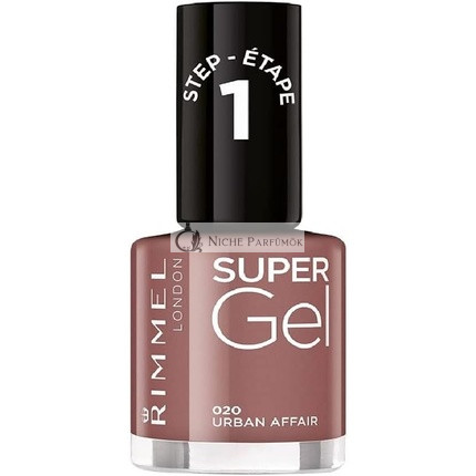 Rimmel Supergel lak na nechty 020 Urban Affair, 12ml