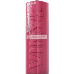   Maybelline New York Farba na pery bez rozmazania s dlhou výdržou až 16 hodín, kvapkový rúž so super leskom Vinyl Ink 20 Coy
