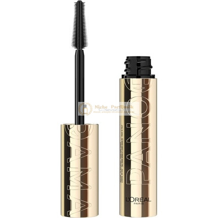 L'Oreal Paris Volumizing Mascara pre intenzív objem a rozprestretý efekt, bezhrudková formula, vhodná pre citlivé oči, Volume Million Lashes Panorama Black