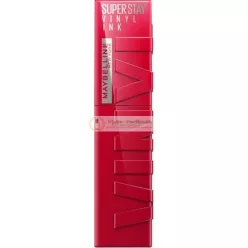   Maybelline New York SuperStay Vinyl Ink 16-hodinový dlhotrvajúci tekutý rúž s lesklým povrchom, 50 Wicked