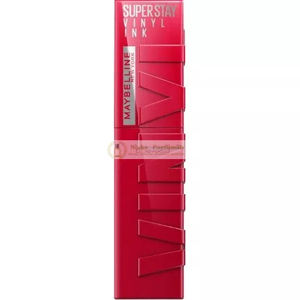 Maybelline New York SuperStay Vinyl Ink 16-hodinový dlhotrvajúci tekutý rúž s lesklým povrchom, 50 Wicked