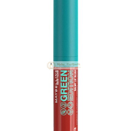 Maybelline Green Edition Balmy Lip Blush Rúž Organický Vegán 010 Sandalwood