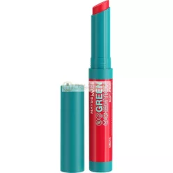   Maybelline Green Edition Balmy Lip Blush Rúž Organický Vegán Prírodná Farba 004 Flare