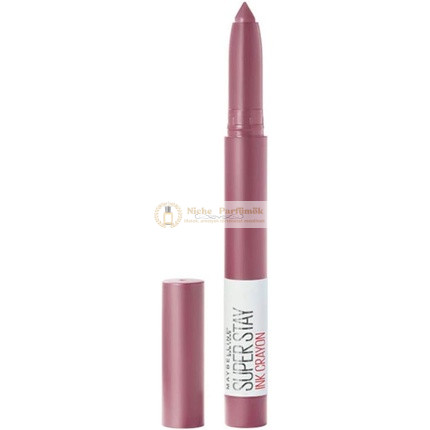 Maybelline Superstay Matte Ink Crayon Dlhodobá Rúž v odtieni Ružová Slivka s Presným Aplikátorom, 1.5g
