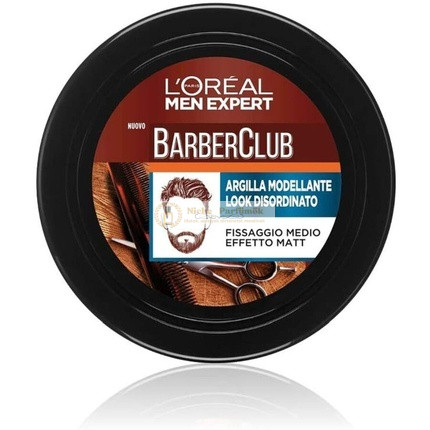 L'Oreal Paris Barber Club Modelovací Hlinka - 75 Ml Pre Nezbedný Vzhľad