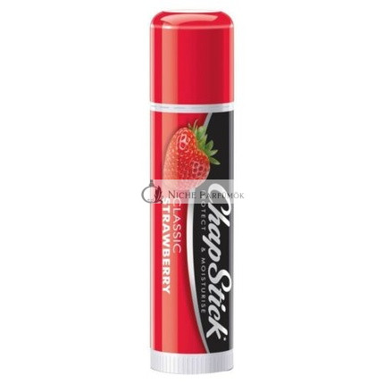 Chapstick Klasický Jahodový Balzam na Pery SPF 10 - Ochrana a Hydratácia