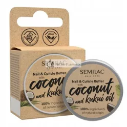   Semilac Starostlivosť o Nechty a Kutikulu Maslo s Kokosovým Olejom a Kukui, 12g