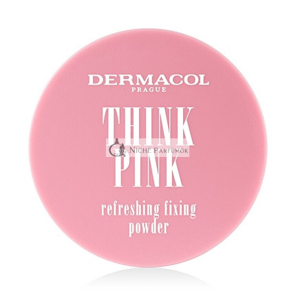 Dermacol Think Pink Osviežujúci Fixujúci Púder, 10 g
