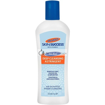 Palmer's Skin Success Hĺbkové čistiace pleťové astringent s vitamínom E, 250 ml