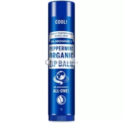   Dr Bronner's Balzam na pery s mätou bez syntetických prísad a organickými olejmi 4g