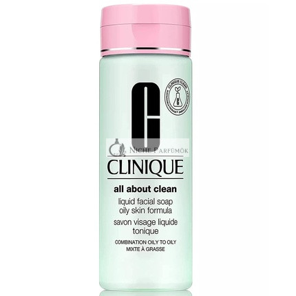 Clinique Všetko o Čistení Tekuté Mydlo na Mastnú Pokožku 200ml