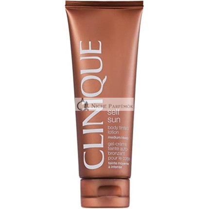 Clinique Self Sun Tónovaný Telový Krém pre Ženy Stredný/Hnedý, 125ml