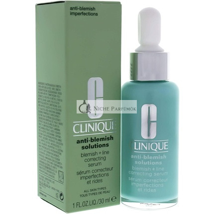 Clinique Anti-Blemish Solutions + Sérum na vyhladenie vrások, 30ml
