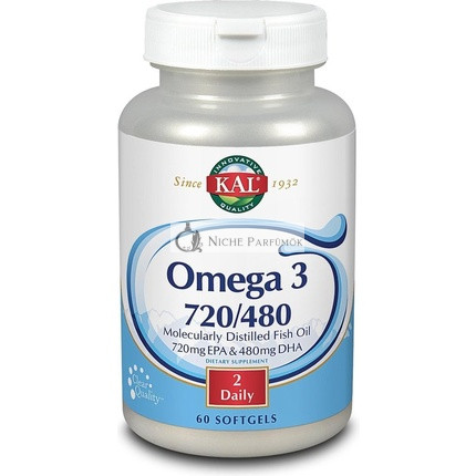 Kal Omega 3 720-480 60 Kapsúl