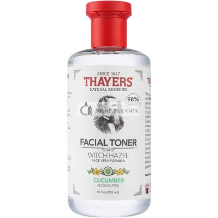 Thayers Mierny Toner z Hamamelis a Uhorkou s Organickým Aloe Vera, 355ml