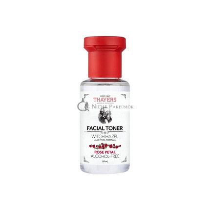 THAYERS Toner bez alkoholu s hamamelisom, aloe vera a ružovými lupienkami, 88 ml