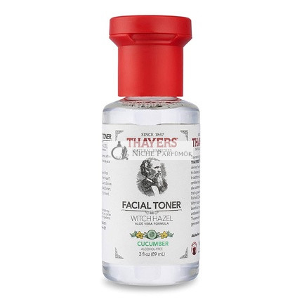 THAYERS Tonikum bez alkoholu s hamamelisom, aloe vera a uhorkou, 90ml