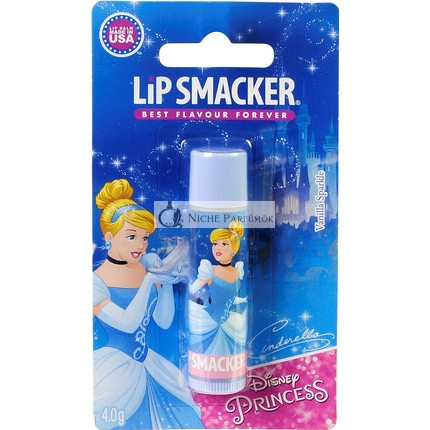 Lip Smacker Disney Princezná Popoluška Lesklý Balzam na pery Vanilka 4.0g