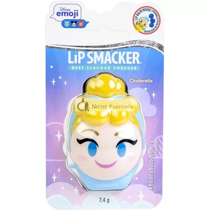 Lip Smacker Disney Emoji Flip Balms Kolekcia Popoluška Balzam na pery pre deti, Ovocná príchuť