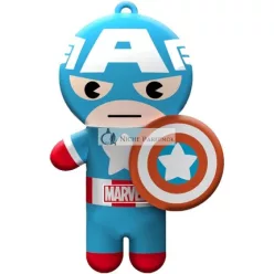   Lip Smacker Marvel Kolekcia Balzam na Pery s Príchuťou Kapitána Ameriky pre Deti s Kľúčenkou