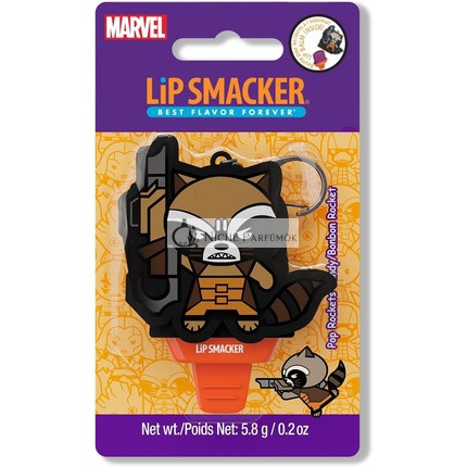 Lip Smacker Marvel Strážcovia Galaxie balzam na pery pre deti s Marvel kľúčenkou v tvare zmrzliny, infúzovaný ricinovým olejom a Pop Rockets cukríkom