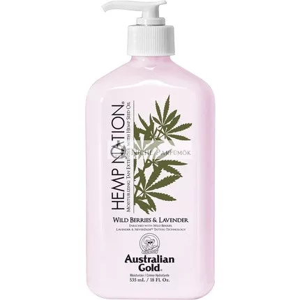 Australian Gold Hemp Nation Hydratačný krém s divokými bobuľami a levanduľou, 535ml