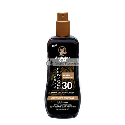 Australian Gold Instant Bronzer Spray Gel - Cestovná Veľkosť, 100 ml