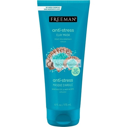 Freeman Feeling Beautiful Antistresová hlinená maska s minerálmi z Mŕtveho mora, 175ml