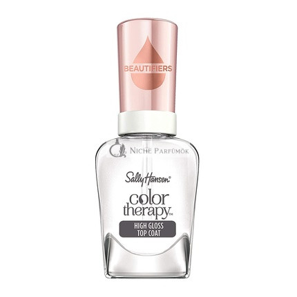 Sally Hansen Color Therapy Zdravotné kúry s vysokým leskom, vrchný lak s arganovým olejom