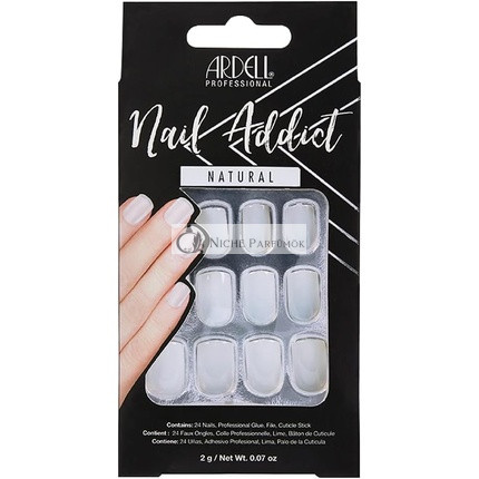 Ardell Nail Addict Prírodný Štýl Umelých Nechtov - Kvalitné Nechty na Domáce Použitie