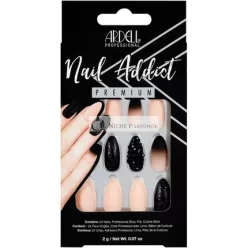 Ardell Addict Čierne Stud & Ružové Ombre, 1 ks