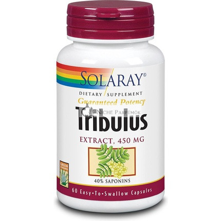 Solaray Tribulus 450 Mg, 60 kapsúl