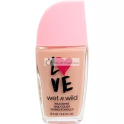   wet n wild Wild Shine Lak na Nechty Tickled Pink - Bez Formáldehydu, Toluénu a Ftalátov Dlhodobá Rýchloschnúca Formula