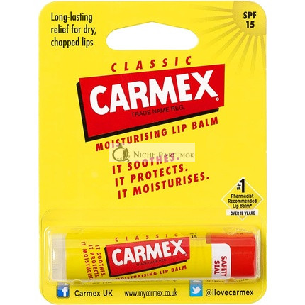 Carmex Klasický balzam na pery s SPF 15 4,25g
