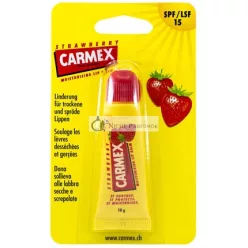   Carmex Jahodový Balzam na Pery Tubus SPF15, Vodoodolný, 10ml