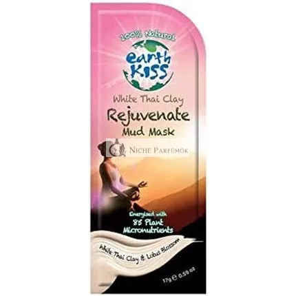 Earth Kiss Biela thajská hlinená maska na obnovu, 17g