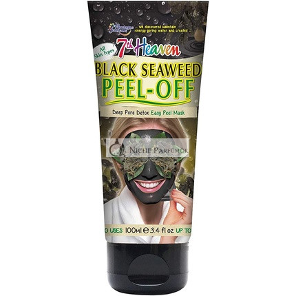 7th Heaven Čierna Morská Riasa Peel Off Maska na Tvár, 100ml