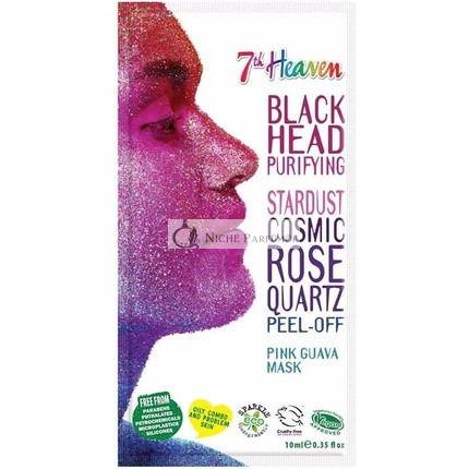 7th Heaven Stardust Kozmický Růženín Jednoduchá Odstrániteľná Maska na Tvár pre Zdravú a Žiarivú Pokožku