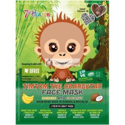   7th Heaven Born Free TimTom Maska na Tvár Obohatená o Banán a Kokosový Orangutan