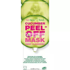   Fab Face Food Uhorková Peel-Off Maska Hĺbkovo Čistiaca, 8 ml
