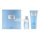 Abercrombie & Fitch First Instinct Blue Set 50ml EdP a 100ml Telové mlieko - Nové