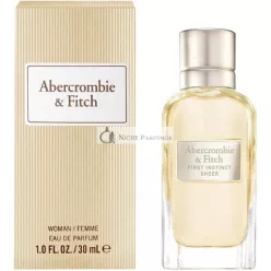   Abercrombie & Fitch First Instinct Sheer Eau De Parfum Spray pre ženy, 30 ml