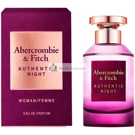 Autentická Night Abercrombie a Fitch pre ženy, 50 ml EDP