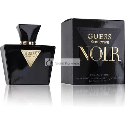 Guess Seductive Noir Eau De Toilette Spray, 75ml