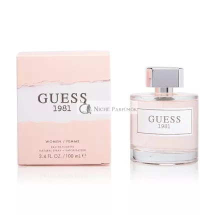 Guess 1981 Eau De Toilette Parfum pre ženy, 100ml