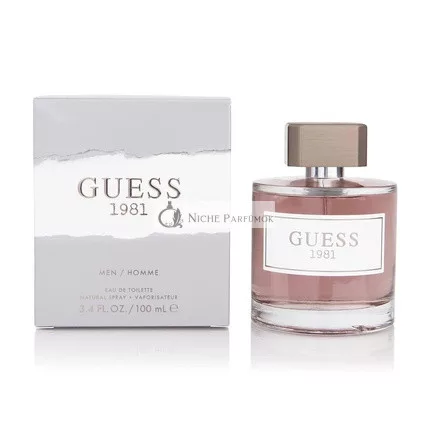 Guess 1981 Pánska Eau de Toilette, 100ml