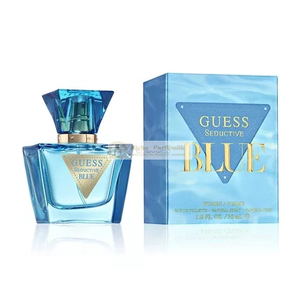 GUESS Seductive Blue Dámsky Eau de Toilette Parfum Spray, 29.57 ml
