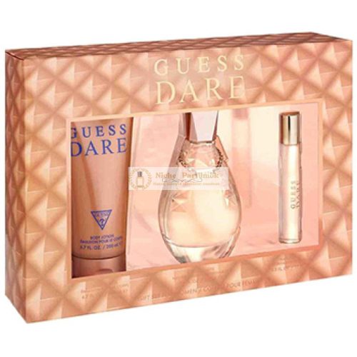 Guess Dare Eau de Toilette Set, 100ml, 15ml a Telové Mlieko 200ml