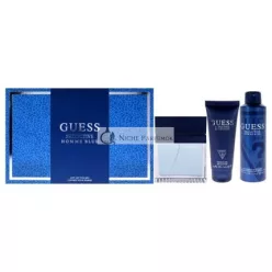   Seductive Homme Blue od Guess Pánsky Darčekový Set 4 Kusy 100ml EDT Sprej, 170g Deodorant